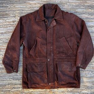 COACH Men's Leather Field Coat